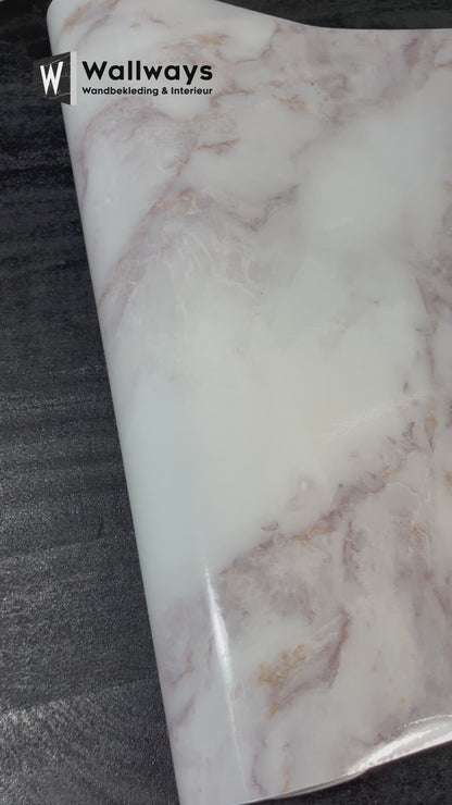 Zelfklevend behang - Athene Marmer - 60 cm x 10 m