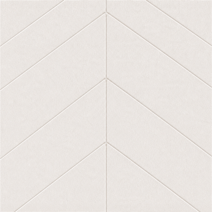 Akoestisch paneel - Viltpaneel Hongaarse Punt Off White - 280 x 52 cm