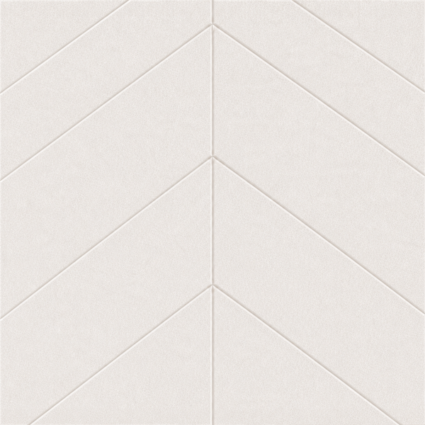 Akoestisch paneel - Viltpaneel Hongaarse Punt Off White - 280 x 52 cm