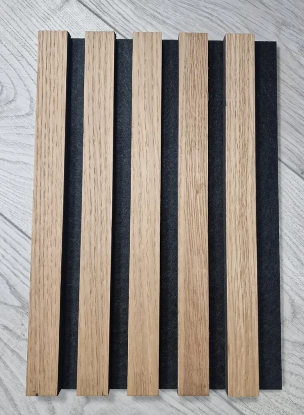 Akoestisch paneel - Light Oiled Oak - 260 x 52 cm - Image 2