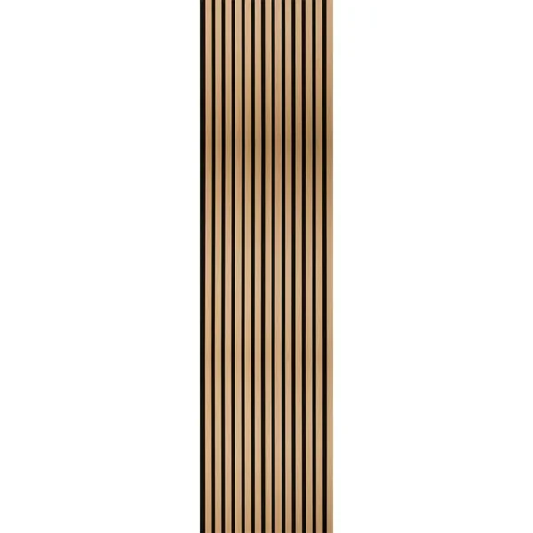 Akoestisch paneel - Natural Oak - 280 x 60 cm