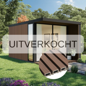 Kunststof Gevelbekleding - Composiet - Mahonie - 290 x 22 cm